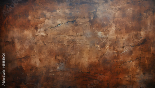 a rusty oxidized metal copper surface photo
