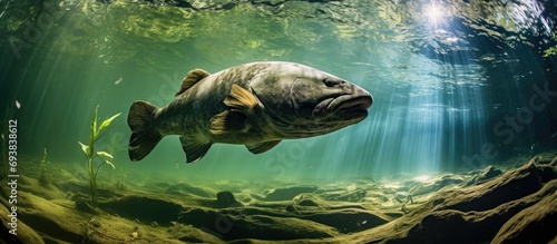 The Amazon Creek in Brazil is known for aggressive catfish called Candiru-acu. photo