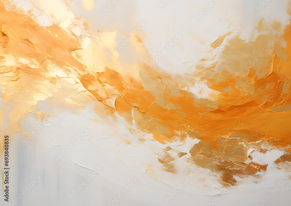  an abstract gold painting of an uneven surface