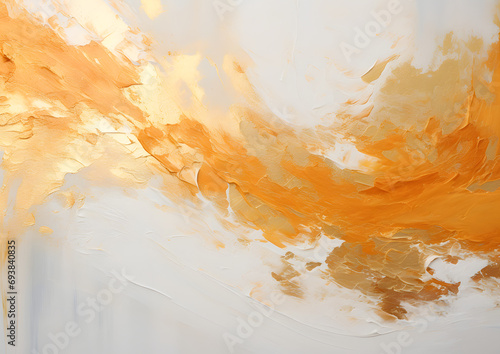  an abstract gold painting of an uneven surface © Lin_Studio