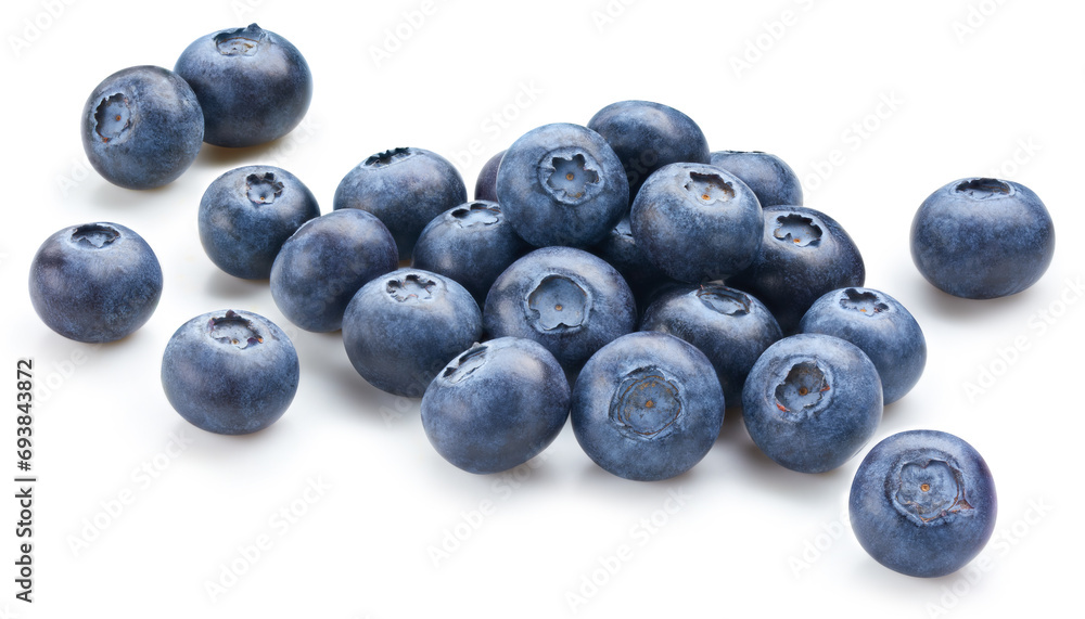 Fresh blueberry isolated on white background Fresh blueberry isolated on white background