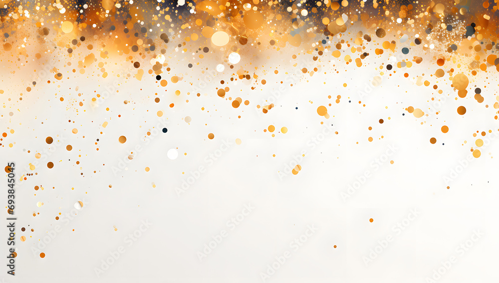 gold stars dust on the white background gold stars dust on the white background
