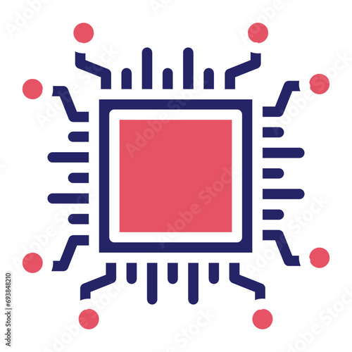 Brain Chip Icon
