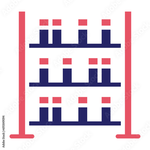 Library Shelves Icon
