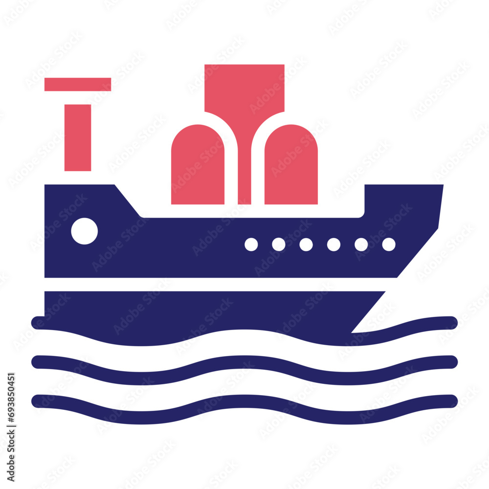 Oil Ship Icon