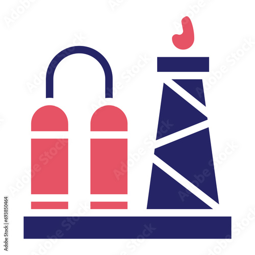 Oil Fire Icon