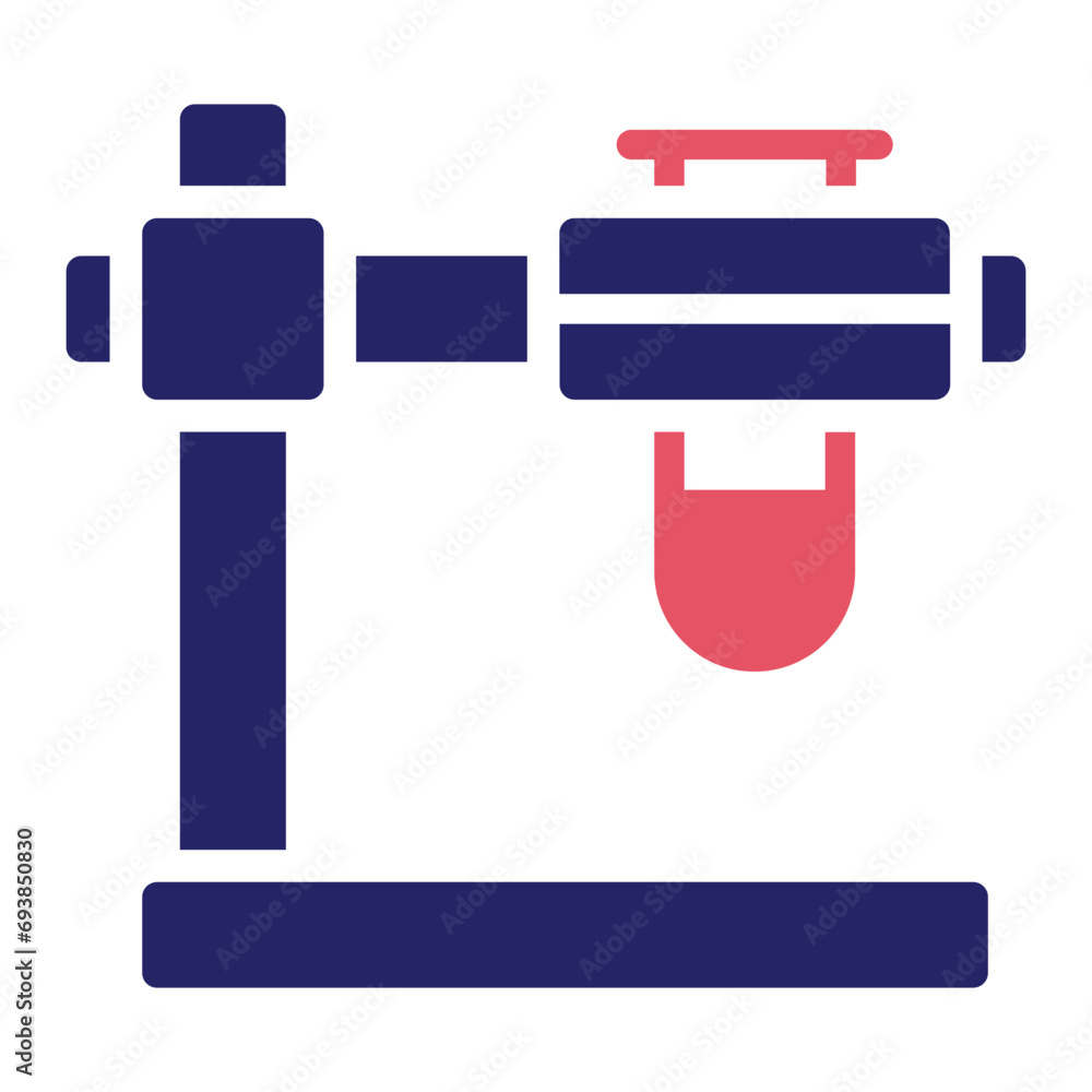 Test Tube Stand Icon Test Tube Stand Icon