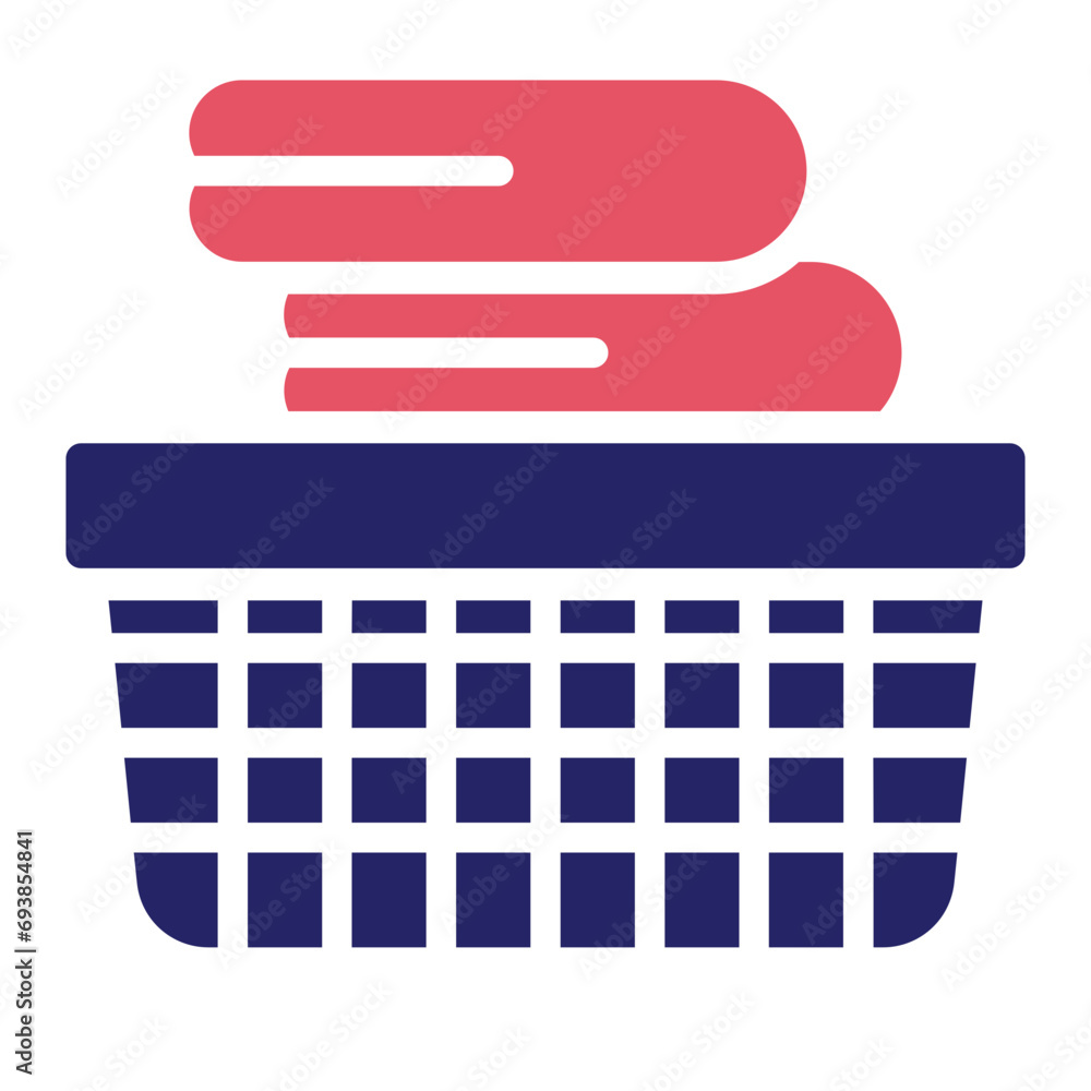 Laundry Basket Icon Laundry Basket Icon
