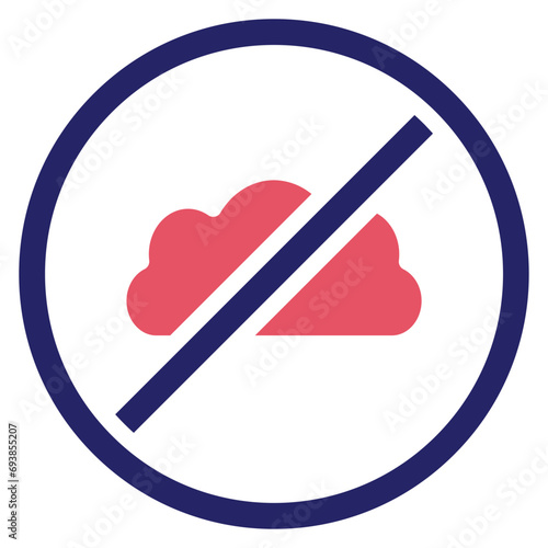 Cloud Inaccessible Icon