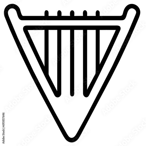 3d render of a symbol made of matches