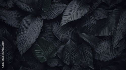 a close up of black leaves © Eugen