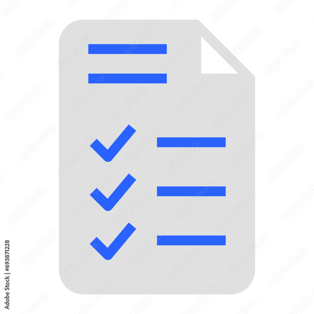 This is the List icon from the Essential Element icon collection with an Color Fill style This is the List icon from the Essential Element icon collection with an Color Fill style