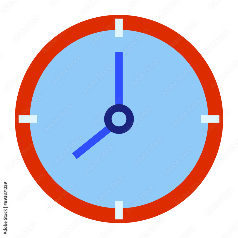 This is the Clock icon from the Essential Element icon collection with an Color Fill style This is the Clock icon from the Essential Element icon collection with an Color Fill style