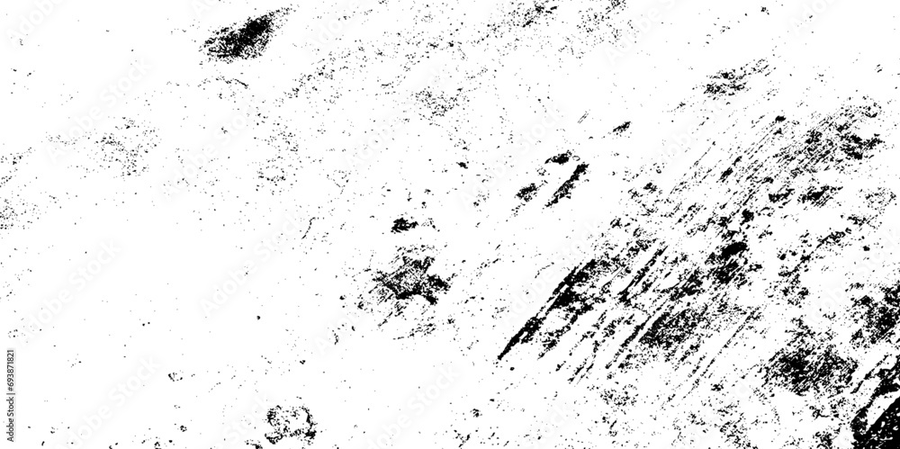 Dust overlay distress grungy effect paint. Black and white grunge seamless texture. Dust and scratches grain texture on white and black background. Dust overlay distress grungy effect paint. Black and white grunge seamless texture. Dust and scratches grain texture on white and black background.