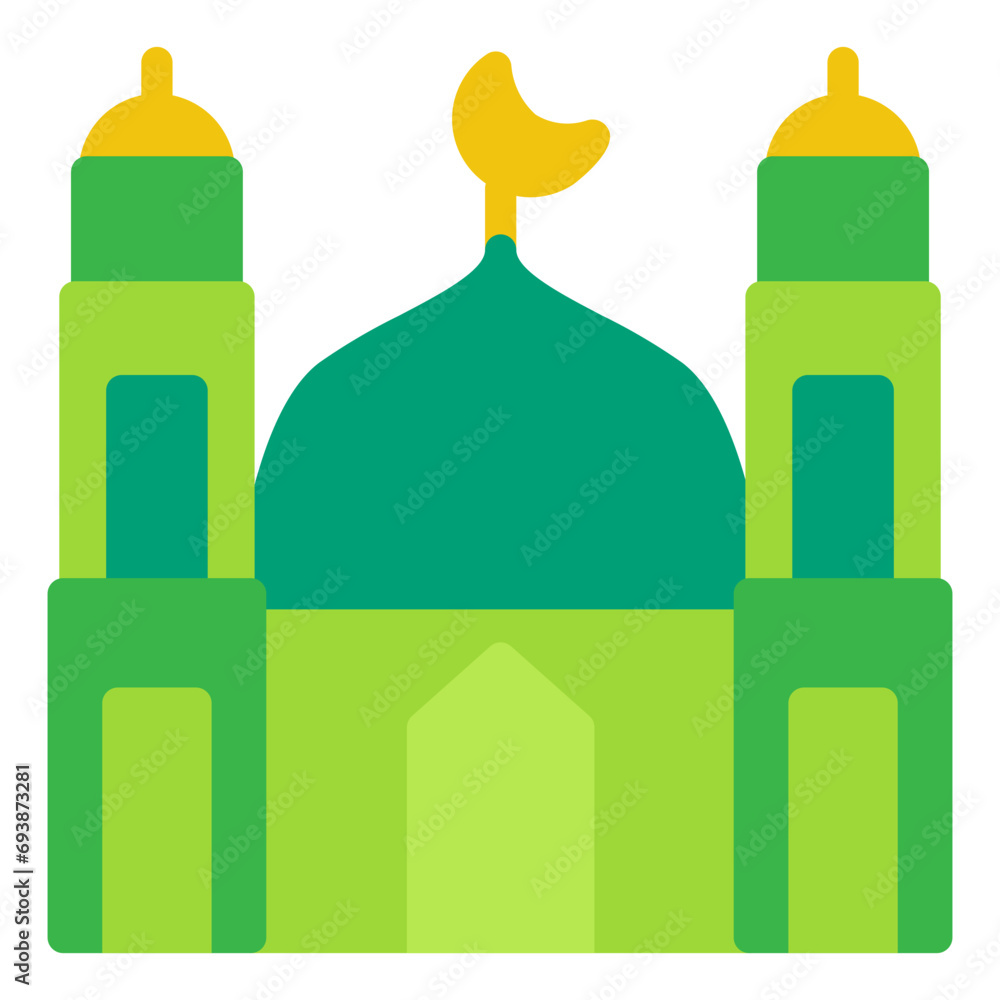 mosque islamic icon