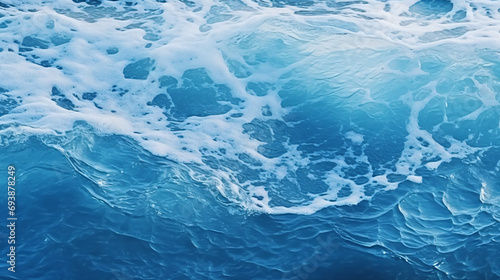 Wave in the ocean abstract background