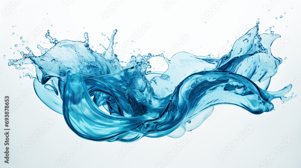 Whirlpool blue water