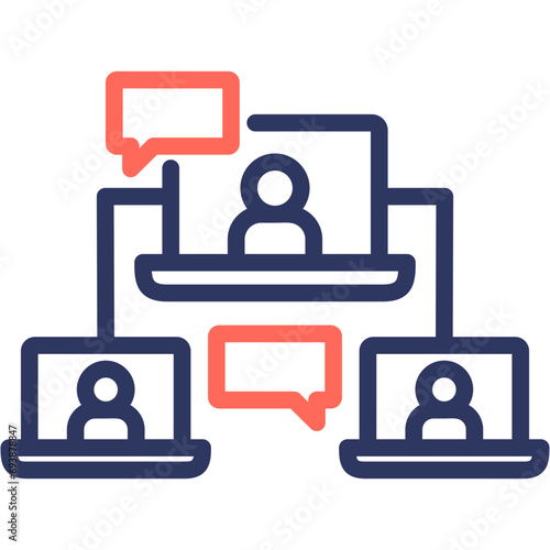 Intercommunication Icon