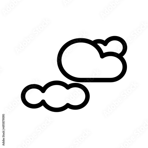 Cloudy icon PNG file