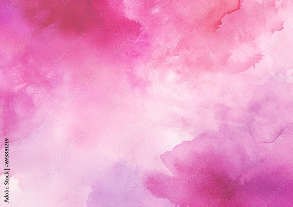 背景、バナー用の液体流体テクスチャーを持つティール色の赤と紫による抽象的な水彩絵の具の背景,Abstract watercolor background by teal red and purple with liquid fluid texture for background, banner,Generative AI	