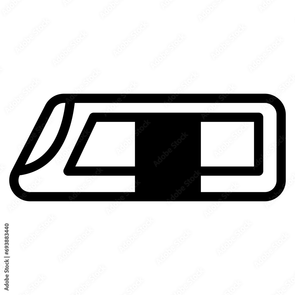 Fototapeta premium train dualtone
