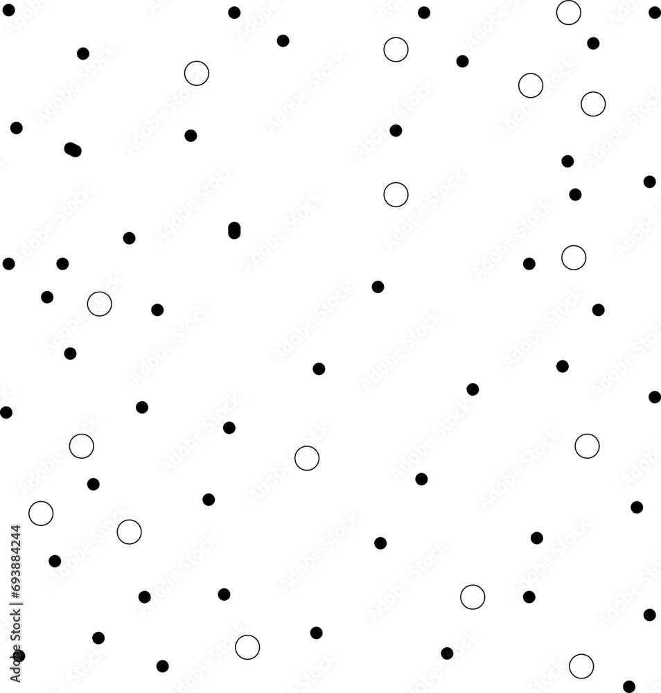 rain drops on the window or big and small dots 