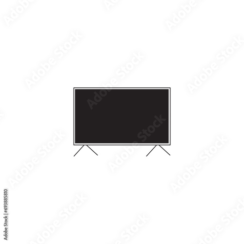 lcd tv screen suitable for website, icon, logo, symbol, sticker, web icon, film, movies