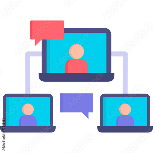 Intercommunication Icon