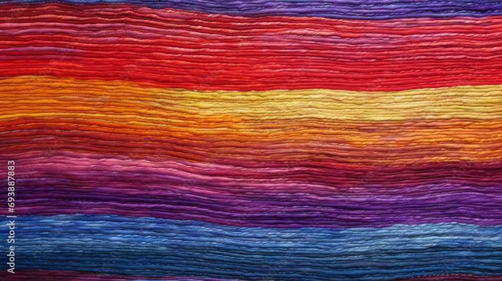 Background of colored yarn close up. Texture of knitted fabric. Background of colored yarn close up. Texture of knitted fabric.