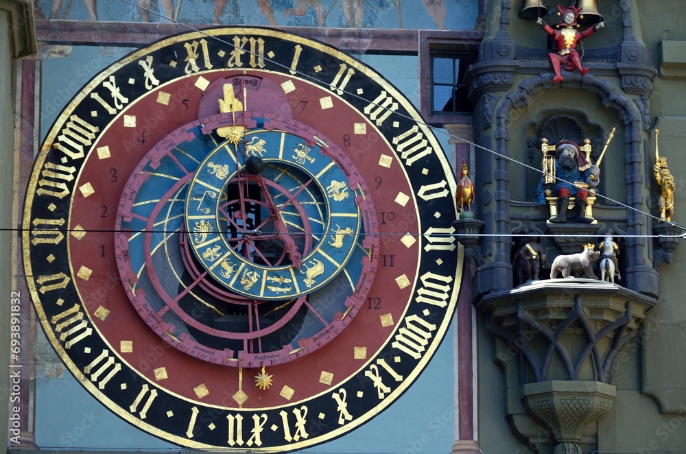 Reloj astronómico en Berna, Capital de Suiza