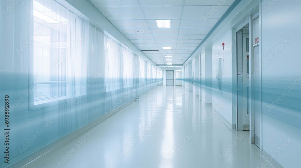 blur image background of corridor in hospital blur image background of corridor in hospital