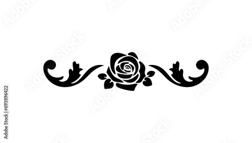 Decorative vintage rose frames vintage frames and scroll elements. Classic calligraphy swirls, swashes, dividers, . Good for greeting cards, wedding invitations, restaurant menu, royal certificates. 