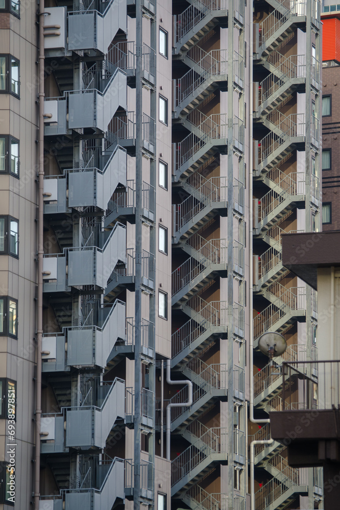 Fototapeta premium 六本木2丁目から望む都市風景