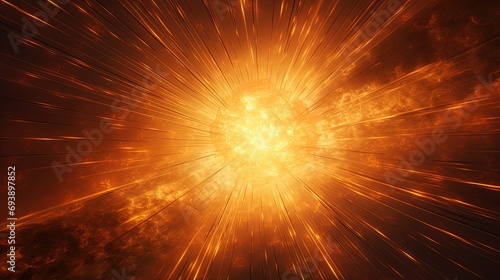 Exploding star burst texture radius