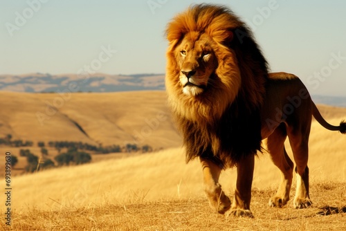 Wildlife  Lions in Natural Habitats - Majestic Lions to Tiny Insects. King of the jungle