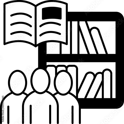 public libraries  icon