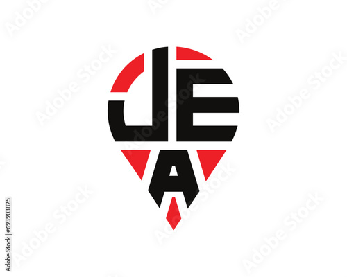 JEA letter location shape logo design. Free Download JEA letter location shape logo design. - GFXLoad