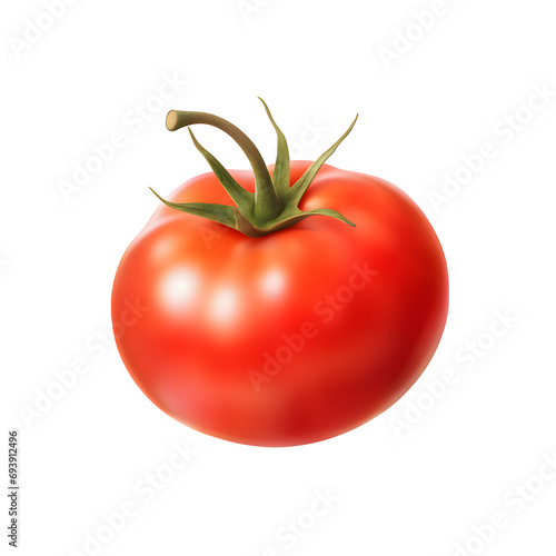 Fresh Red Tomato png background.