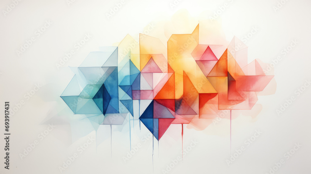 abstract geometric polygonal colored background abstract geometric polygonal colored background