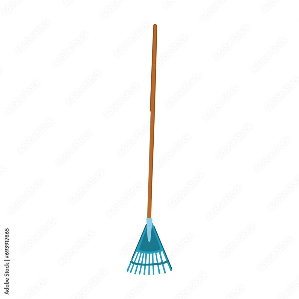 garden rake cartoon. shovel farm, tool spade, yard broom garden rake sign. isolated symbol vector illustration garden rake cartoon. shovel farm, tool spade, yard broom garden rake sign. isolated symbol vector illustration