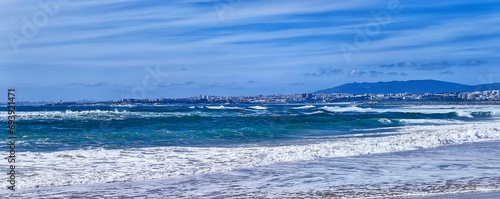 panorama of the sea