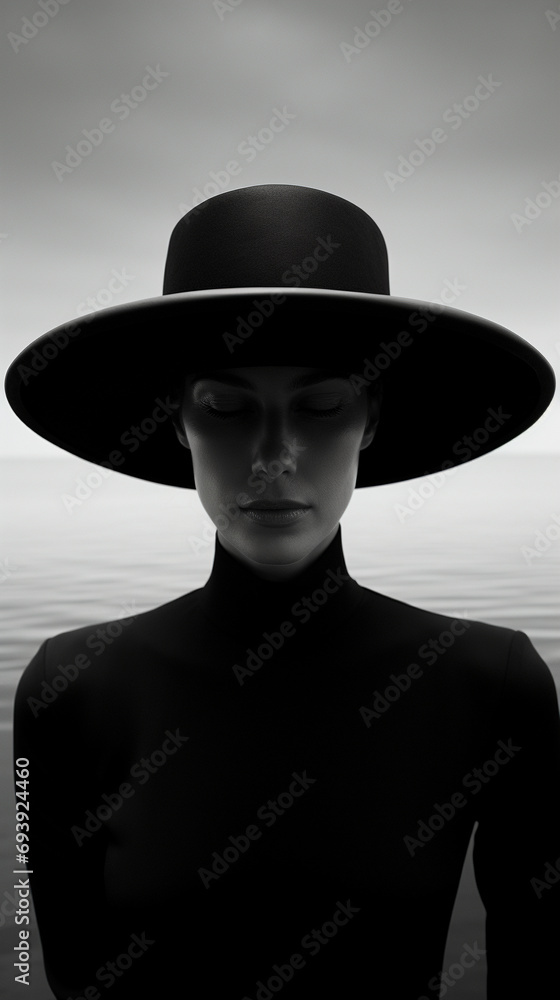 Elegance in Monochrome: Discover AI-Captured Women with Hats - Timeless Black and White Portraits, Fashion Trends, and Stylish Headwear in Digital Monochrome Beauty, AI-Enhanced Photography, Modern Vi Elegance in Monochrome: Discover AI-Captured Women with Hats - Timeless Black and White Portraits, Fashion Trends, and Stylish Headwear in Digital Monochrome Beauty, AI-Enhanced Photography, Modern Vi