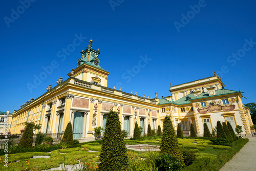 view of the palace wilanow in warsow, poland © 善弘 石垣