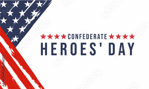 confederate heroes' day. Confederate Memorial Day Honoring All Us Heroes photo