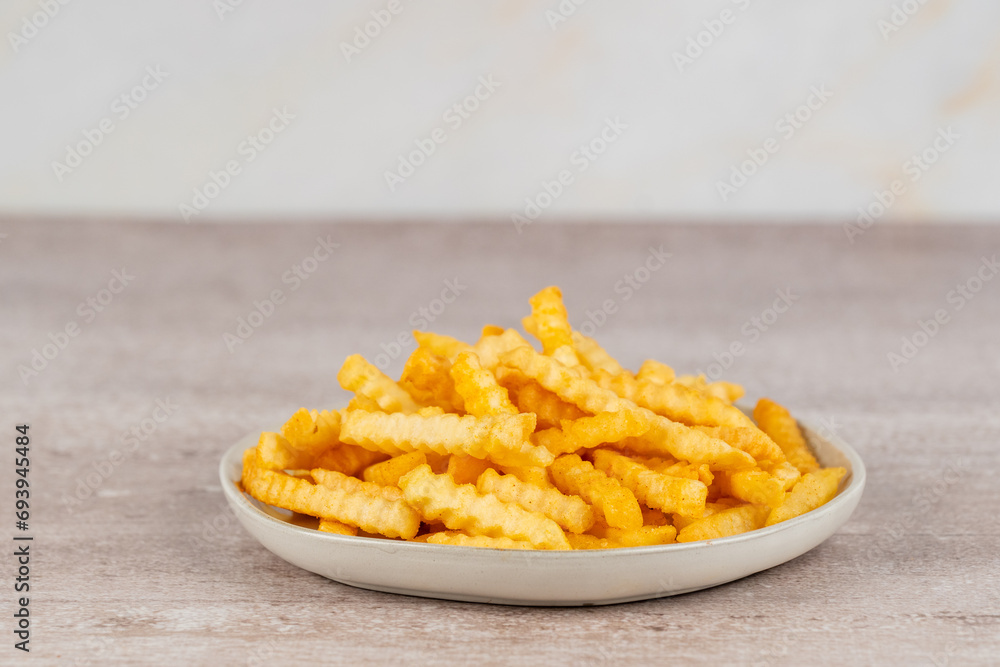 Seasoned crinkle fries Seasoned crinkle fries
