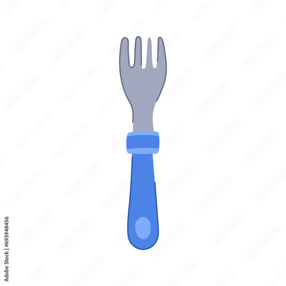 food toddler fork cartoon. kitchen breakfast, lunch knife, cutlery table food toddler fork sign. isolated symbol vector illustration food toddler fork cartoon. kitchen breakfast, lunch knife, cutlery table food toddler fork sign. isolated symbol vector illustration