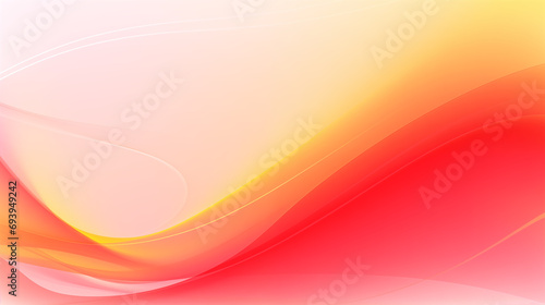 Summer Glow - Warm Gradient Abstract Background with Fluid Shapes