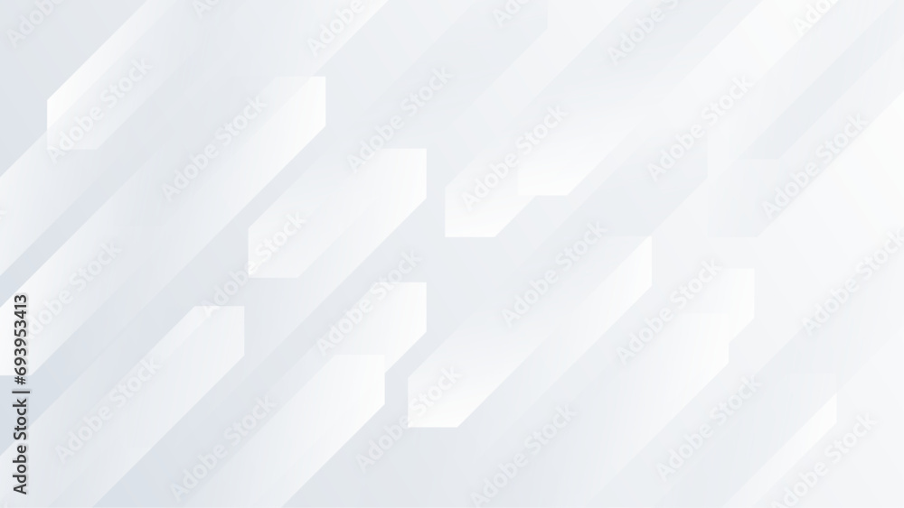 White vector gradient abstract background with shapes elements White vector gradient abstract background with shapes elements