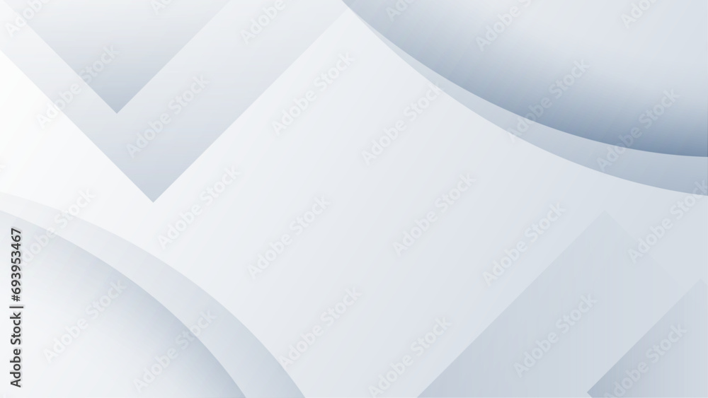 White vector abstract geometrical shape modern background White vector abstract geometrical shape modern background