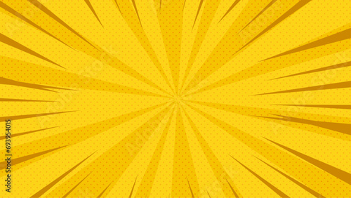Yellow and brown vector classic vintage rays sunburst retro background
